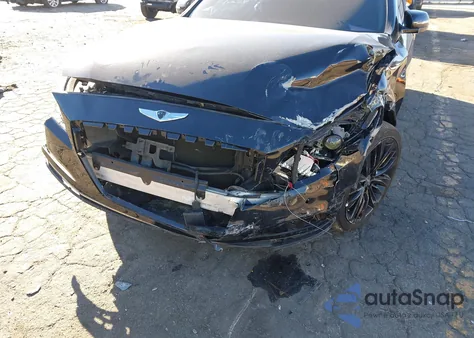 2015 Hyundai Genesis 5.0 from USA, damaged, VIN KMHGN4JFXFU096453